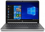 HP 14" HD 7MP91UA Laptop (N4000 4GB 64GB) + 1 Year Microsoft Office $250