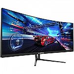 AOC 34" Curved UltraWide QHD 1ms 144Hz Freesync Gaming Monitor $310