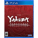The Yakuza Remastered Collection Standard Edition - PlayStation 4 $19.99 (Org $60)