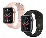 Apple Watch Series 5 GPS With Sport Band 40mm $305, 44mm $335
