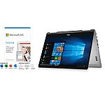 Dell Inspiron 7373 13.3" FHD Touch Laptop (i5-8250U 8GB 256 GB SSD) + 1yr Microsoft 365 Personal $699