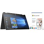 HP Pavilion x360 15.6" HD Touch Laptop (i5-8265U 8GB 256GB SSD) + 1yr Microsoft 365 Personal $550