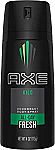 AXE Body Spray for Men Kilo 4 oz $0.95