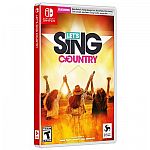 Let's Sing Country (Switch, XBox, PS4) $10, Game + 2 Mics Bundle $20