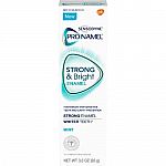 3-Oz Sensodyne Pronamel Strong & Bright Enamel Toothpaste $2.85
