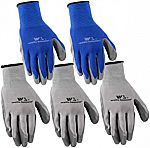 5-Pair Wells Lamont Nitrile Work Gloves (Large) $2.98