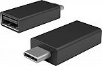 Microsoft JTY-00001 Surface USB-C-to-USB Adapter (2 for $10)