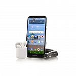 New Tracfone Moto e5 Cell Phone + 1-Yr Service + Bluetooth headset $50