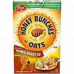 Post Honey Bunches of Oats Crunchy Honey Roasted Cereal 18 oz. $2.36