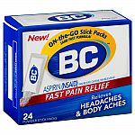 24-Count BC Powder, Fast Pain Relief $1.43