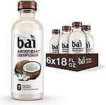 6-Count Bai Coconut Flavored Water, Molokai Coconut $1.89