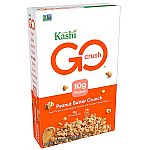 Kashi GO Peanut Butter Crunch Cereal, 13.2 Oz Box $2.84