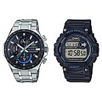 Casio Pro Active Bundle Pack Edifice and Mud Resist Men's Watches $79.95
