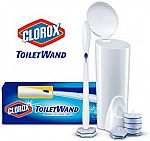 Clorox ToiletWand Disposable Toilet Cleaning System w/ 6 Refills $5