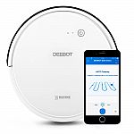 ECOVACS DEEBOT 600 Wi-Fi Connected Robot Vacuum Cleaner $160