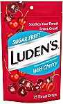 25-count Luden's Wild Cherry Throat Drops $1.40