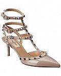 Rue La La - Designer Sale: Valentino Rockstud Caged 65 Pump $640, Burberry Scarf $260