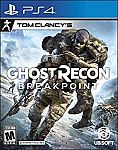Tom Clancy's Ghost Recon Breakpoint (PS4) $5.99