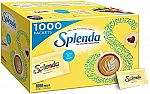 1000 Count Splenda No Calorie Sweetener Value Pack $10.83