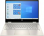HP Pavilion x360 2-in-1 14" FHD Touch-Screen Laptop (i5-1035G1, 8GB, 256GB SSD) $499.99