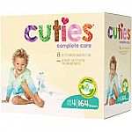 164-Ct Cuties Complete Care Baby Diapers (Size 4) $25.85