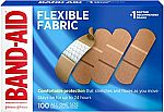 100-Count Band-Aid Flexible Fabric Adhesive Bandages $4.94