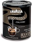 4-Pack 8oz Lavazza Caffe Espresso Ground Coffee Blend (Medium Roast) $18, 4-Pk Premium House Blend $18.50