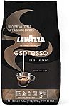 Lavazza Espresso Italiano Whole Bean Coffee Blend, Medium Roast, 2.2 Pound Bag $10.48 and more