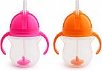 2-Pack Munchkin Click Lock Weighted Straw Cup $5.87 (Org $13)