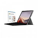 Microsoft Surface Pro 7 12.3 (i5 8GB 128GB SSD) + Surface Type Cover Bundle + 1yr Office 365 $770