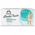 196-Ct Mama Bear (Amazon Brand) Gentle Touch Diapers, Size 1 $14.99 and more