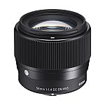 Sigma 56mm f/1.4 DC DN Contemporary Lens for Sony E-mount Cameras $339