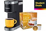 Keurig K-Mini Plus Coffee Maker + Free K-Cup pods $60
