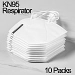 10-Ct KN95 Disposable Protective Face Mask Respirator $5.28 + Free Shipping