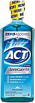 Act Anticavity Fluoride Mouthwash, Arctic Blast, 18 Oz (3 for $7) & More