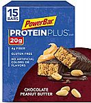 15-Count PowerBar Protein Plus Bar (Chocolate Peanut Butter) $8.30