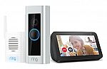 Ring Video Doorbell Pro and Chime Pro Bundle + Echo Show 5 $199.99