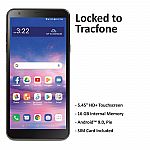 Tracfone LG Journey 4G LTE Prepaid Cell Phone $20