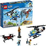 Lego Clearance: City Sky Police Drone Chase 60207 $18, Marvel Avengers Ultimate Quinjet 76126 $48 (40% Off) & More 