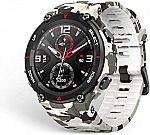 Amazfit T-Rex Smartwatch (Camo Green) $115