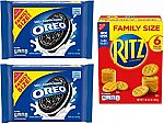 3-Pack OREO Cookies & RITZ Crackers $6.62 & More