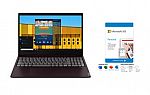 Lenovo ideapad S145 15.6" Laptop (i3-1005G1 4GB 128GB SSD 81W800K3US) + Microsoft 365 Subscription $366