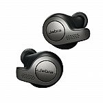 Jabra Elite 65t Titanium Black True Wireless Earbuds (Manufacturer Refurbished) $40, Elite Active 65t $45