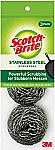 3-Ct Scotch-Brite Stainless Steel Scrubbers $1.76