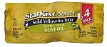 4-Pk 4.5 oz StarKist Select Solid Yellowfin Tuna in Extra Virgin Olive Oil $5.88