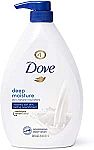 34-oz Dove Body Wash with Pump (Deep Moisture) $5