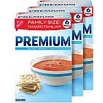 3-Pack Premium Saltine Crackers (Family Size) $7.18