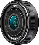 PANASONIC LUMIX G II Lens (14mm, F2.5 ASPH) $148