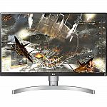 LG 27UK650-W 27" 16:9 4K HDR FreeSync IPS Monitor $369.99