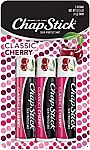 ChapStick Classic (Cherry Flavor, 0.15 Ounce, 3 Sticks) $1.62